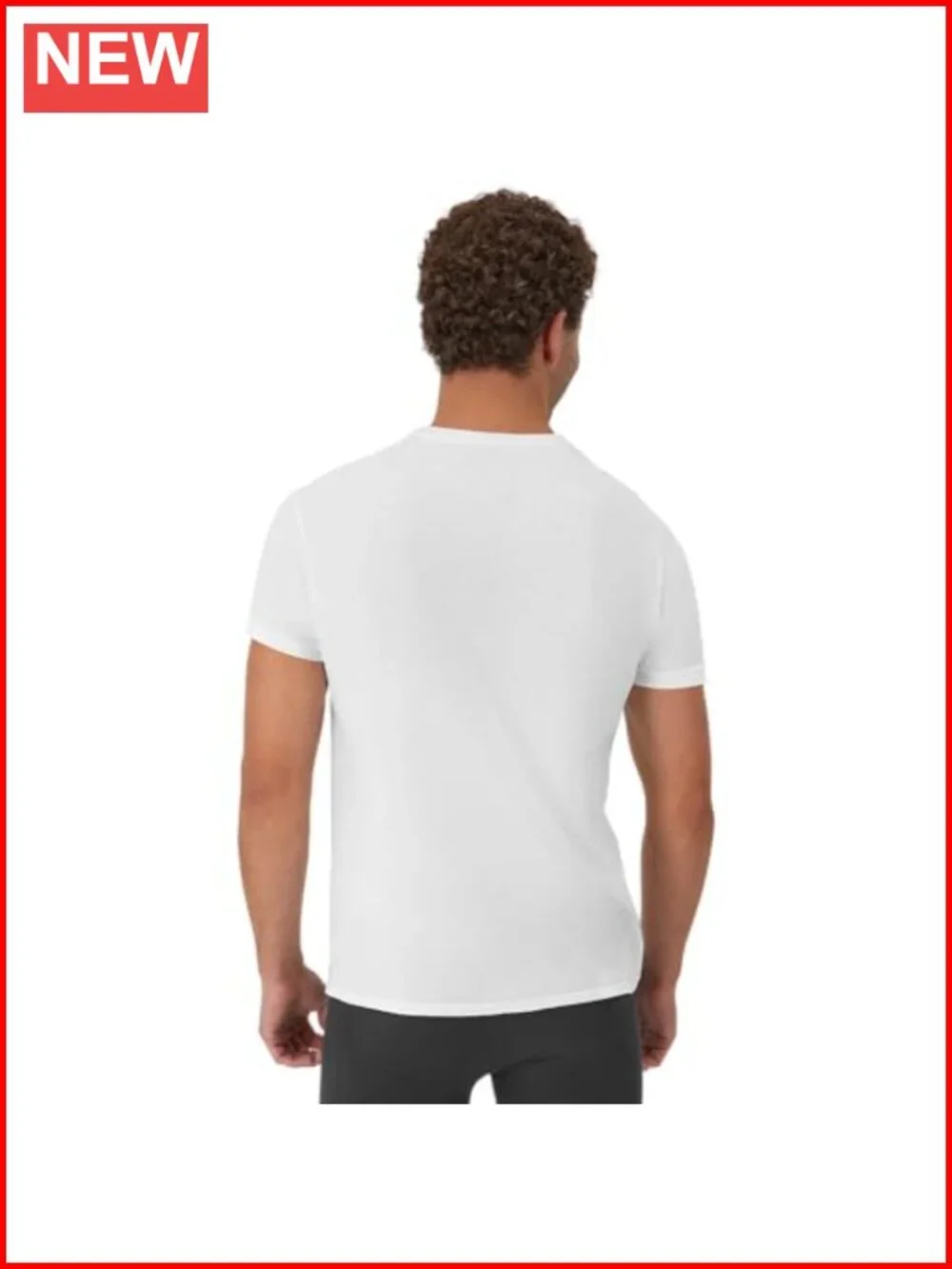 Soft Cotton Stay-Tucked Undershirts Multipack, Moisture-Wicking, Tag-Free